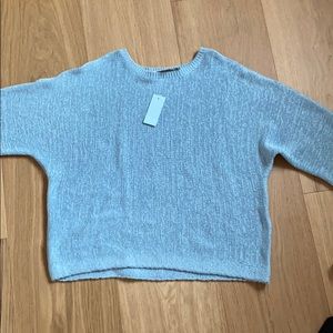 baby blue sweater